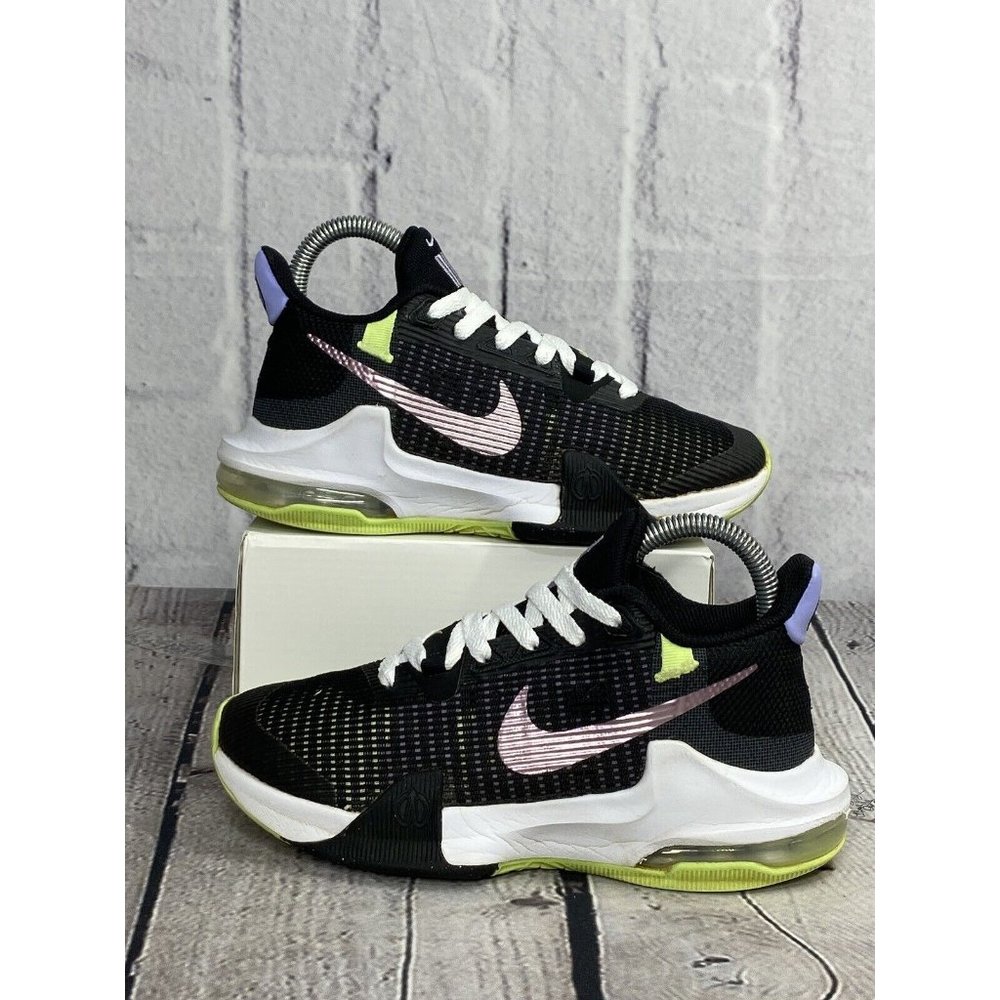 Nike Air Max Impact 3 Men's Basketball Shoes Size 4.5 Black Green DC3725-008 - Picture 1 of 11